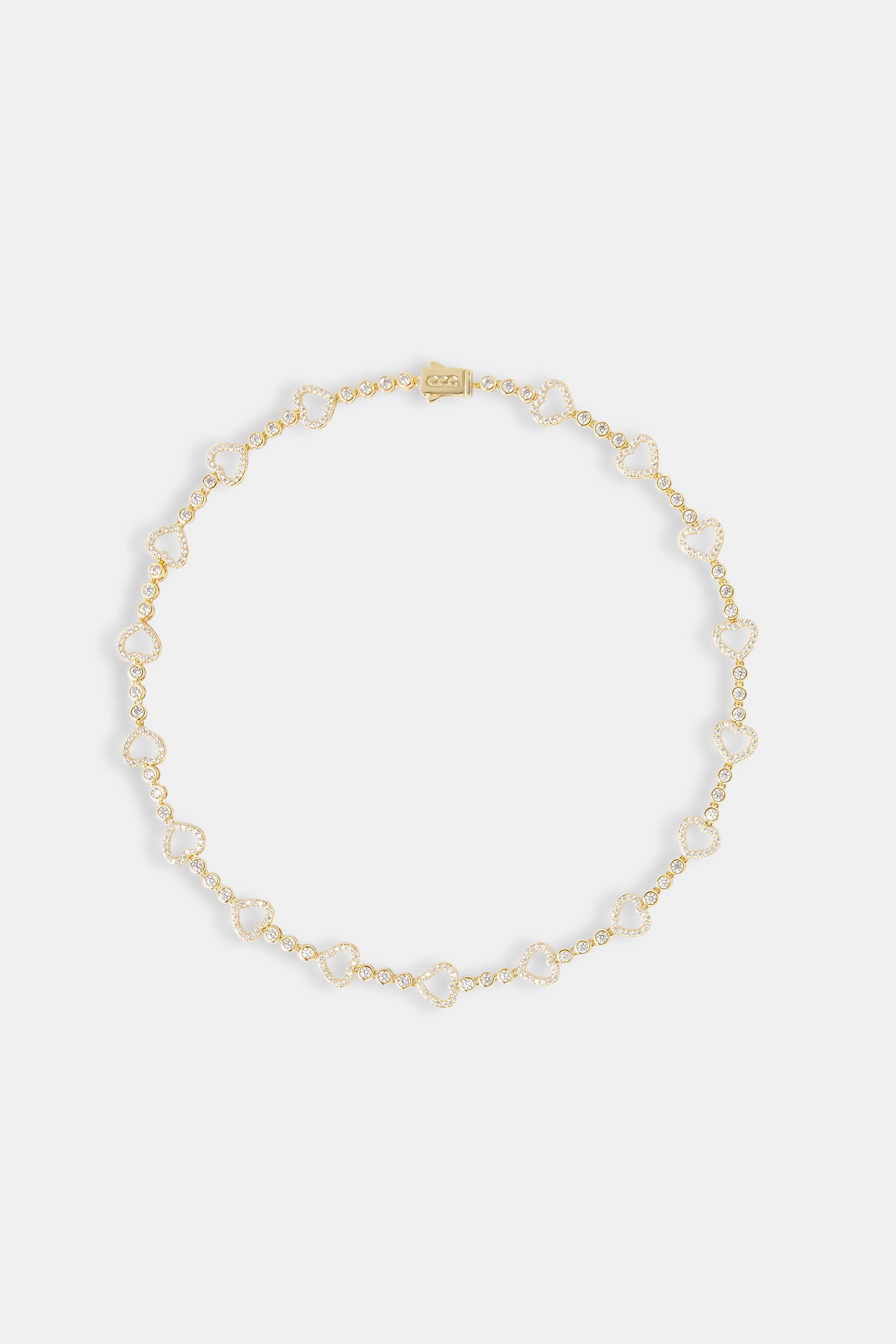 Kette mit Herzmotiv - Gold