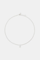 Micro Iced Star Motif Necklace - 10mm