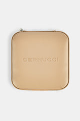 Cernucci Jewellery Travel Case - Beige