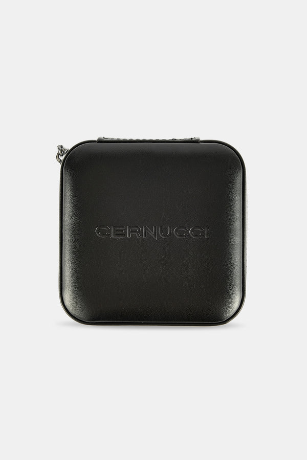 Cernucci Jewellery Travel Case - Black
