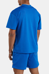 Cernucci Varsity Mesh T-Shirt - Cobalt
