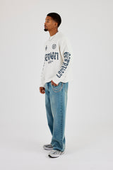 Waffle Santa Cantarina Long Sleeve T-Shirt - Off White