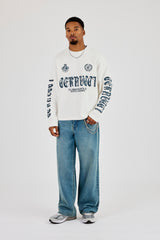 Waffle Santa Cantarina Long Sleeve T-Shirt - Off White