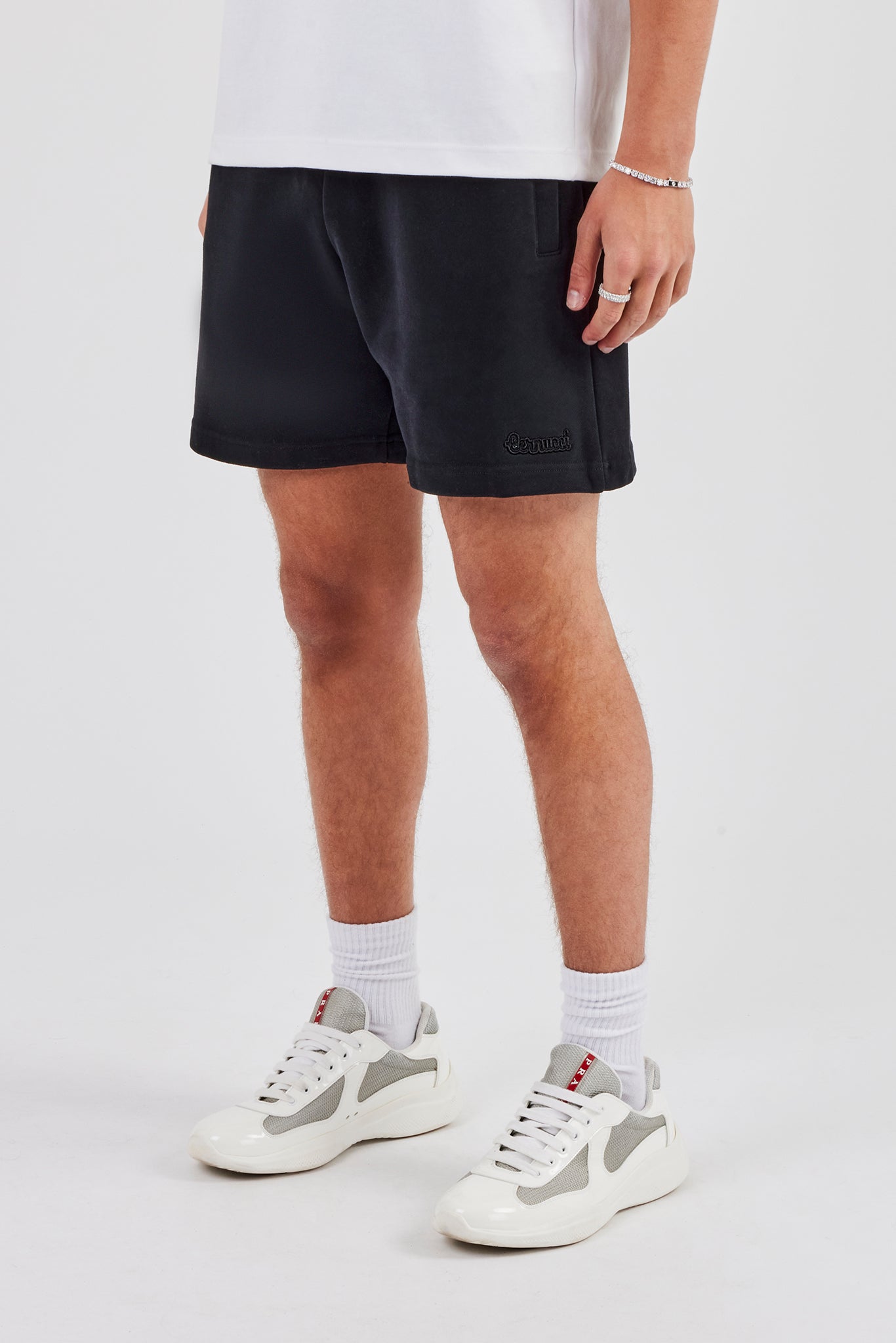 Regular Jersey Short - Black