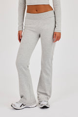Applique Flared Bottom - Ash Grey