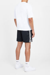 Cernucci Text Mesh Shorts - Schwarz