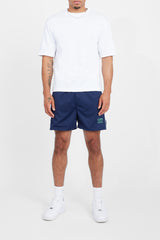 Cernucci Text Mesh Shorts - Marineblau