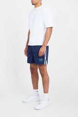 Cernucci Text Mesh Shorts - Marineblau