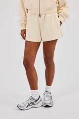Bestickte Shorts - Buttergelb
