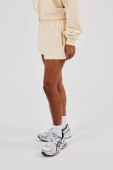 Bestickte Shorts - Buttergelb