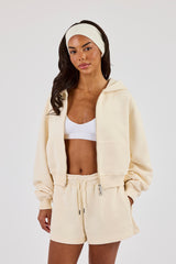 Embroidered Short - Butter Yellow