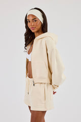 Embroidered Short - Butter Yellow