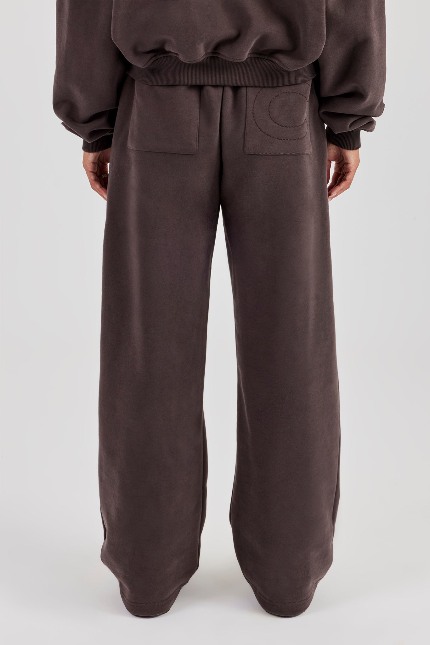 Wide Leg Jogger - Coffee