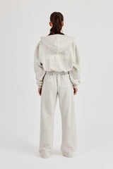 Cernucci Cropped Zip Through Tracksuit - Ash Grey