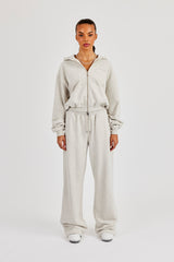 Cernucci Cropped Zip Through Tracksuit - Ash Grey