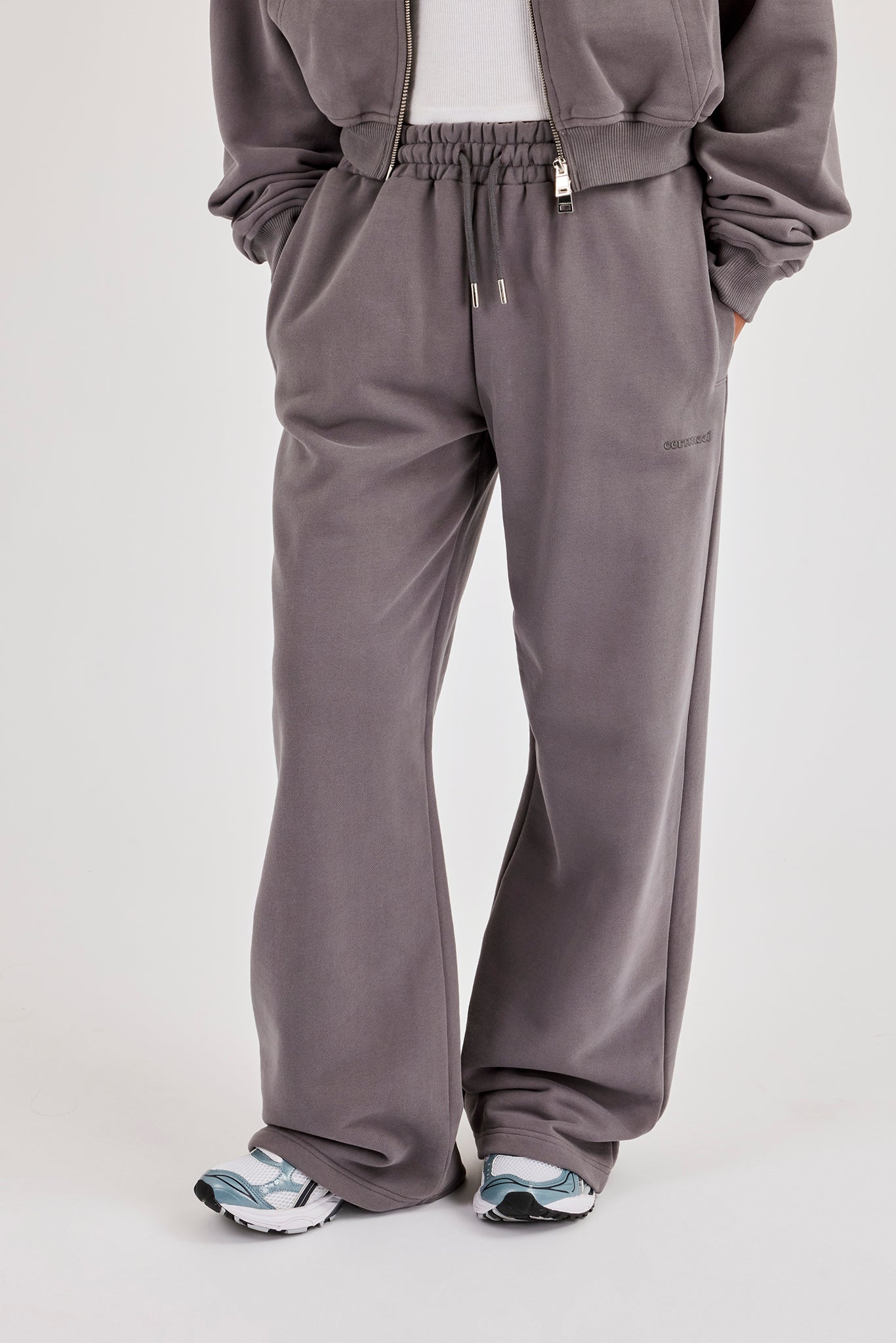 Wide Leg Jogger - Onyx Mist
