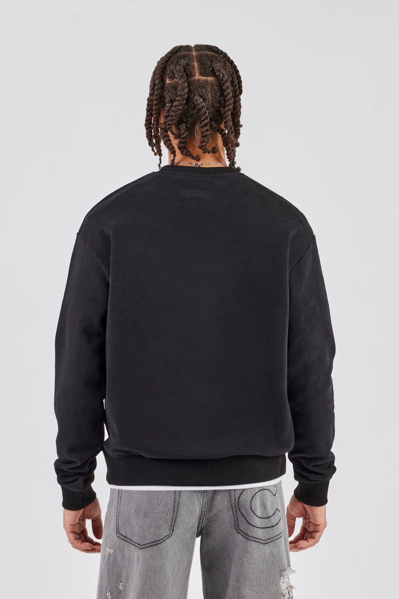 Cernucci Sweatshirt - Schwarz