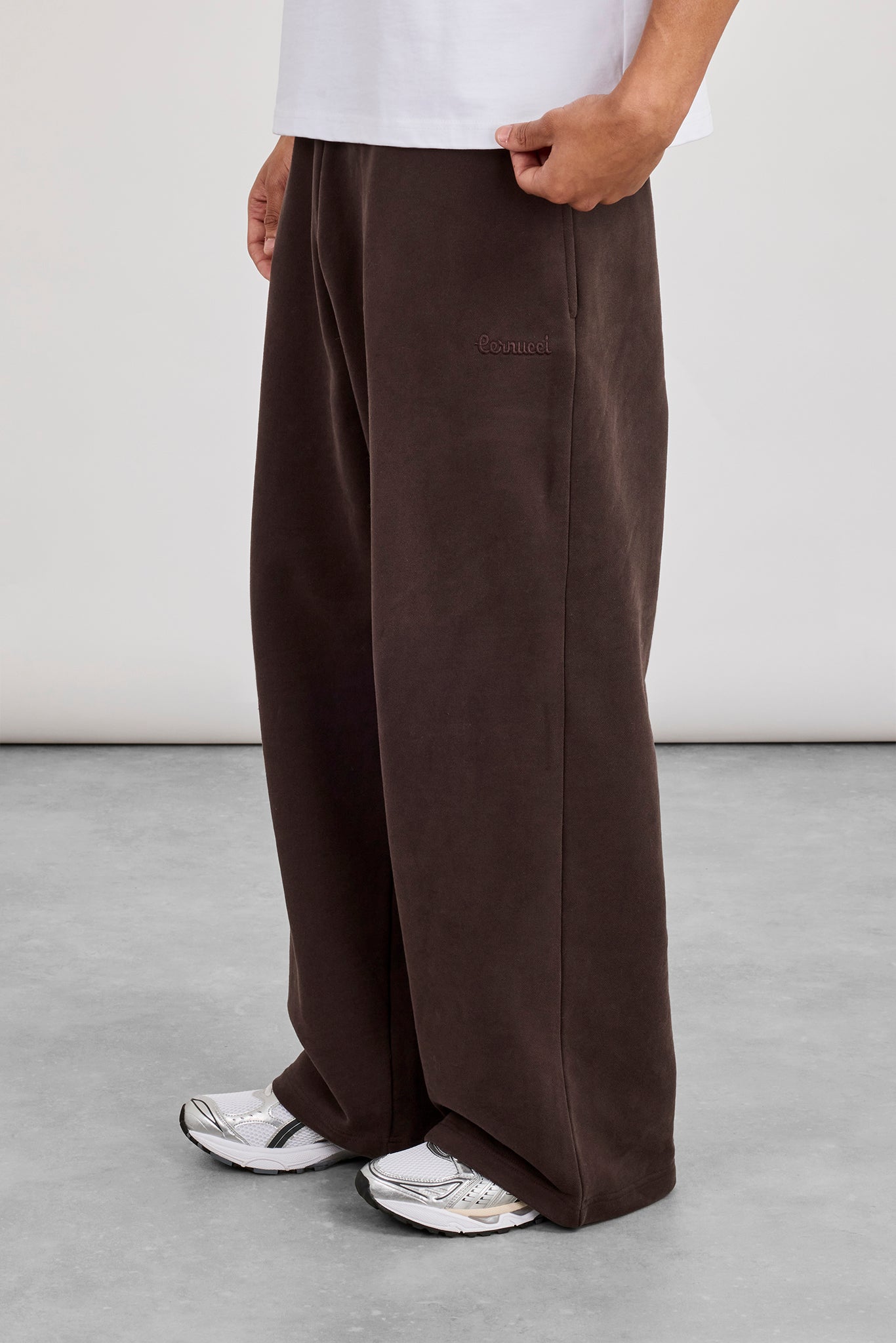 Baggy Fit Jogger - Coffee