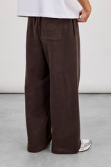 Jogginghose im Baggy-Fit- Kaffee