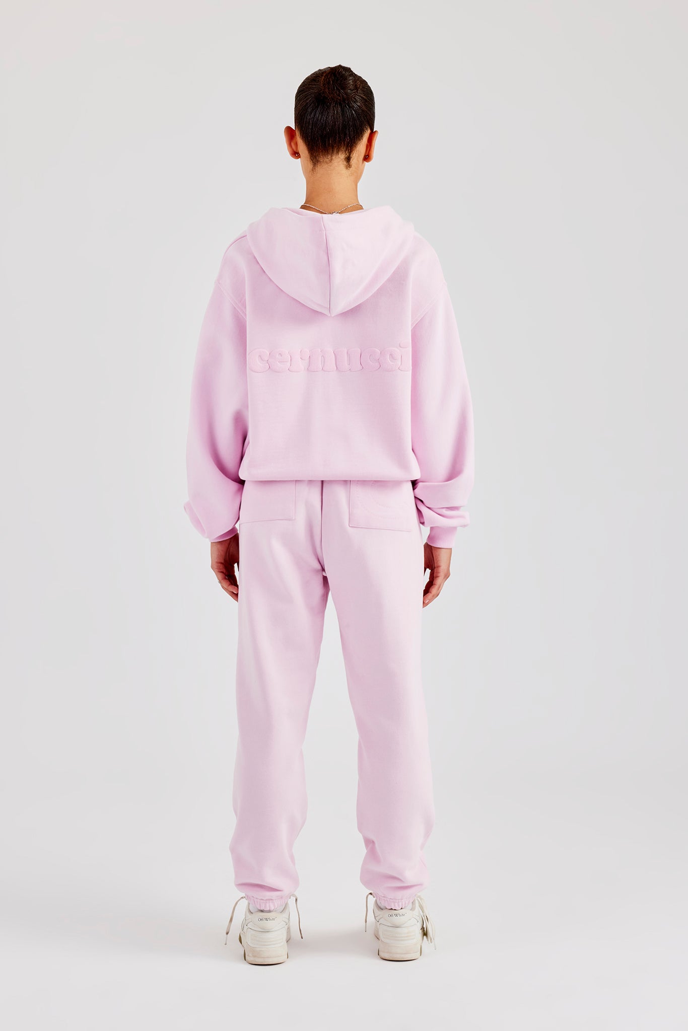 Damen-Jogginghose mit Bündchen - Rosa
