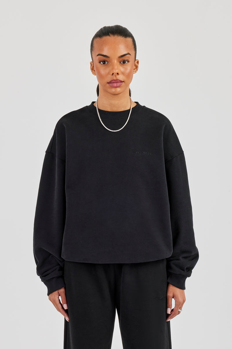 Oversized Sweater - Black