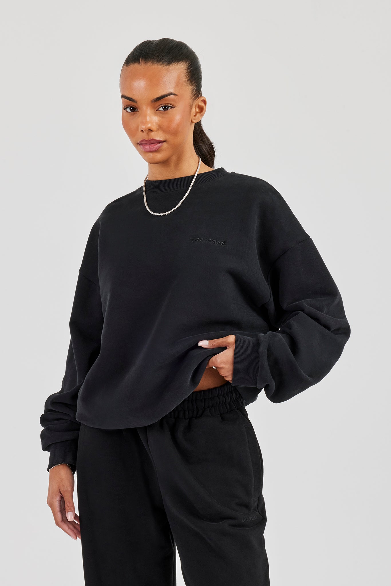 Oversized Sweater - Black