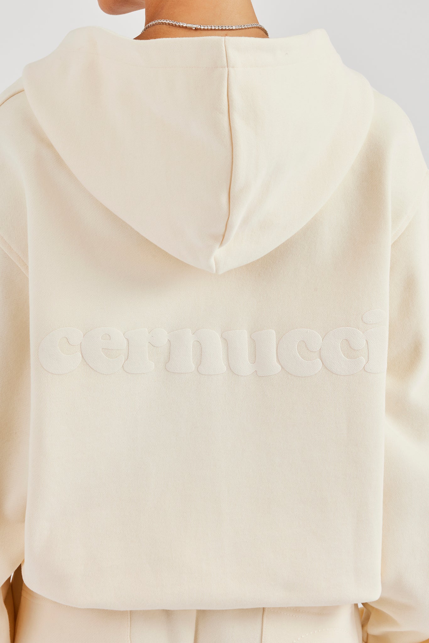 Kapuzenpullover mit durchgehendem Reißverschluss – Buttergelb