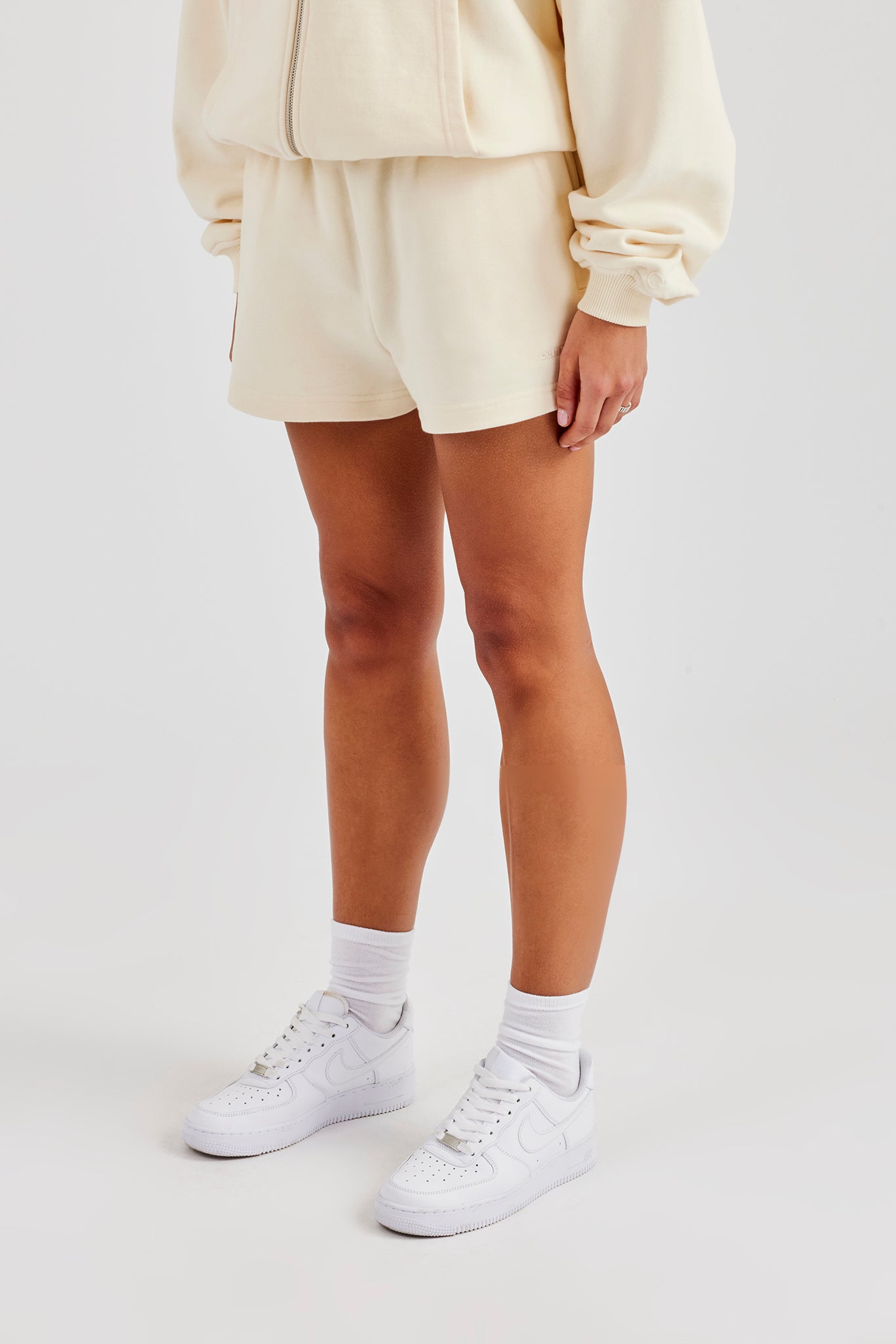 Embroidered Short - Butter Yellow