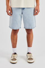 Relaxed Denim Short - Ice Blue