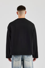 Long Sleeve T-Shirt - Black