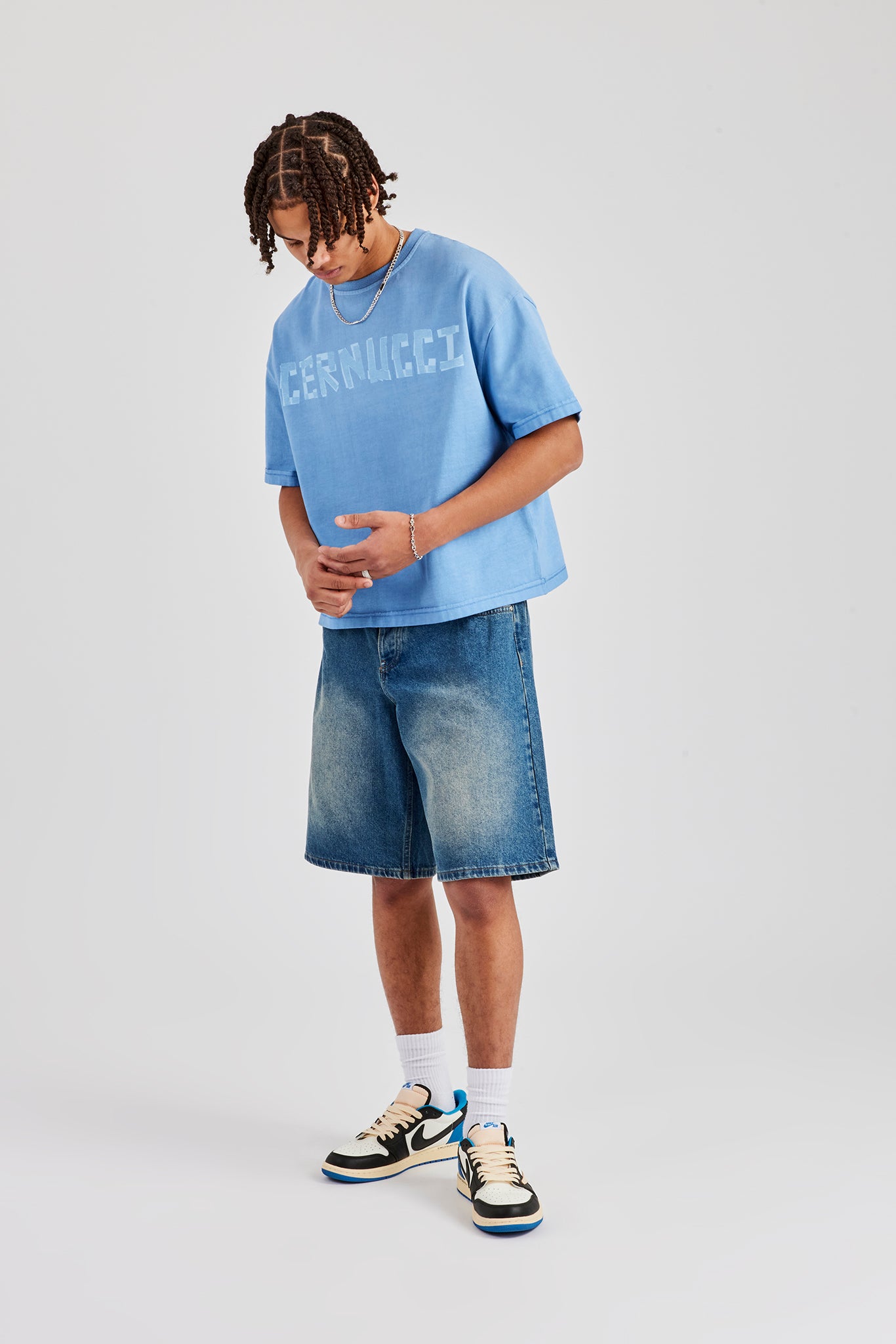 Denim Bermuda Shorts - Antique Wash | Mens Denim | Shop Denim