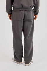 Logo Tab Relaxed Jogger - Charcoal