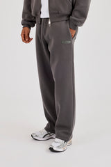 Logo Tab Relaxed Jogger - Charcoal