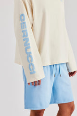 Sleeve Printed Long Sleeve T-Shirt