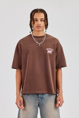 CNC 17 Boxy T-Shirt - Chocolate