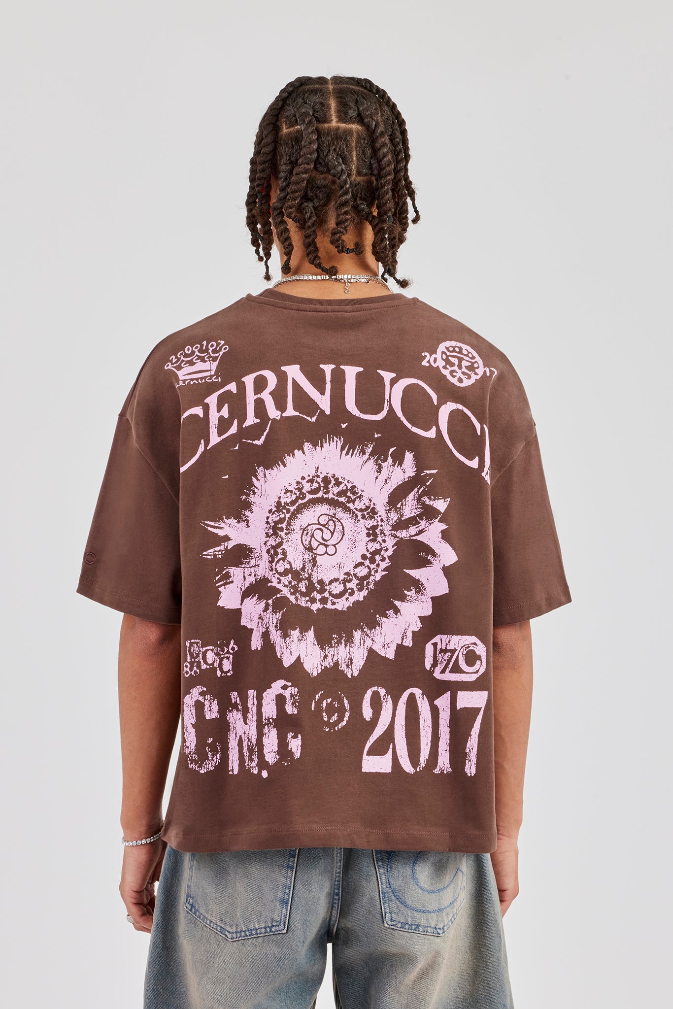 CNC 17 Boxy T-Shirt - Chocolate