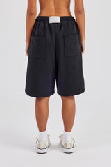 Jersey Jort - Black