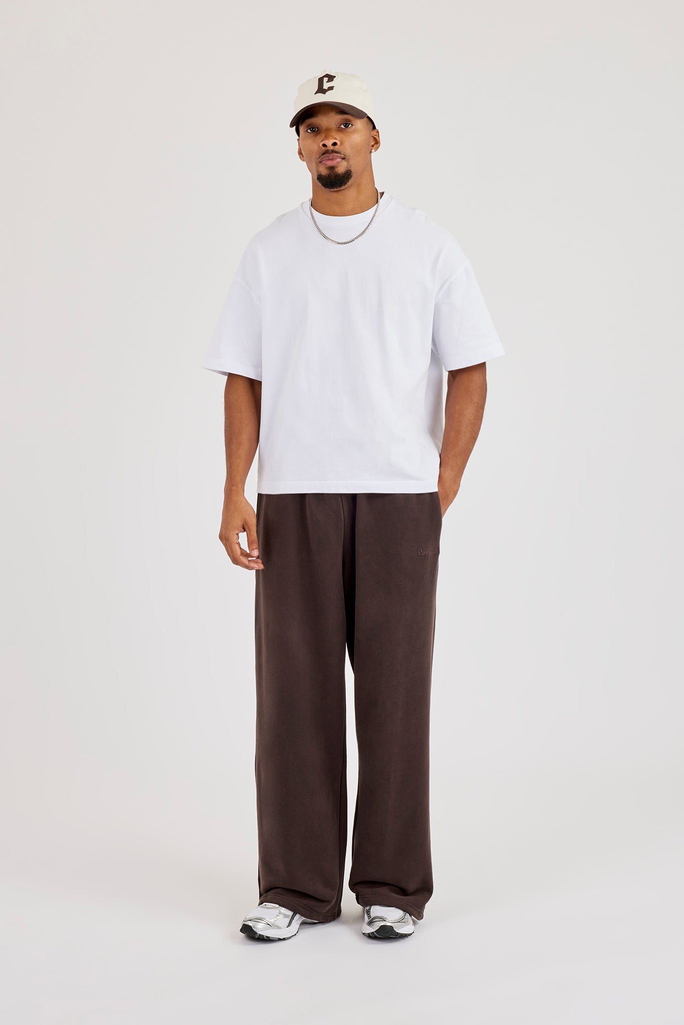 Baggy Fit Jogger - Coffee