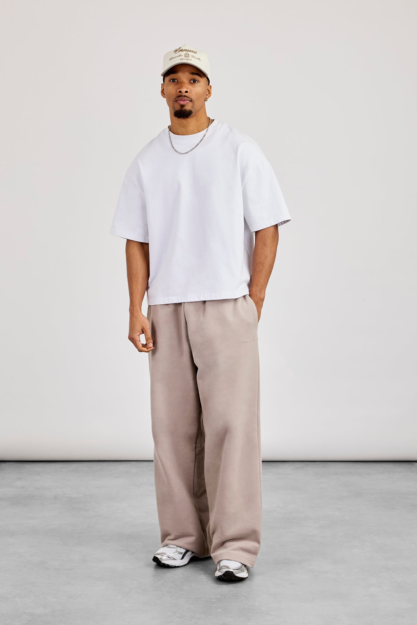 Baggy Fit Jogger - Stone