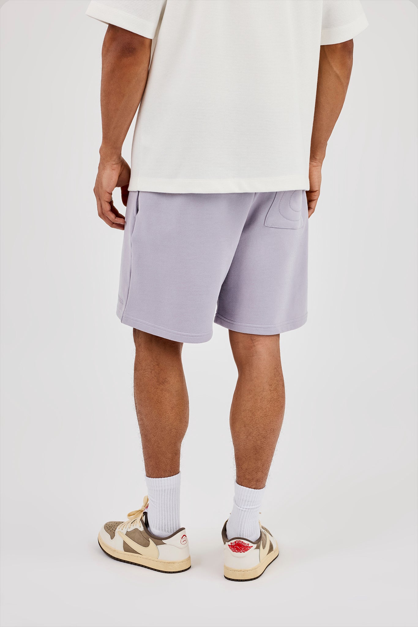 Relaxed Jersey Short - Dusty Purple