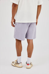 Relaxed Jersey Short - Dusty Purple