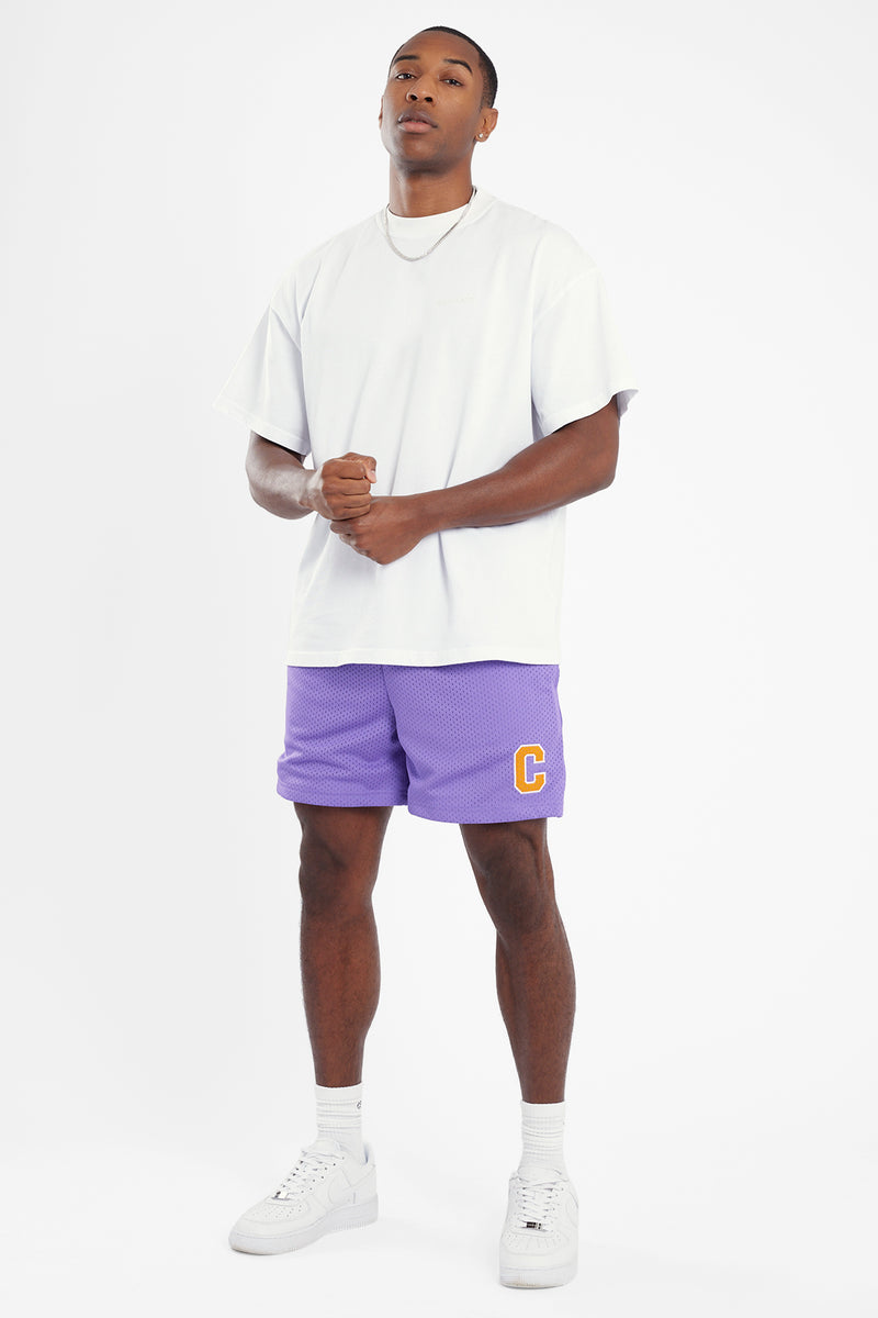 C Mesh Shorts - Purple
