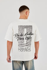 C Paris 75009 Oversize-T-Shirt - Off White