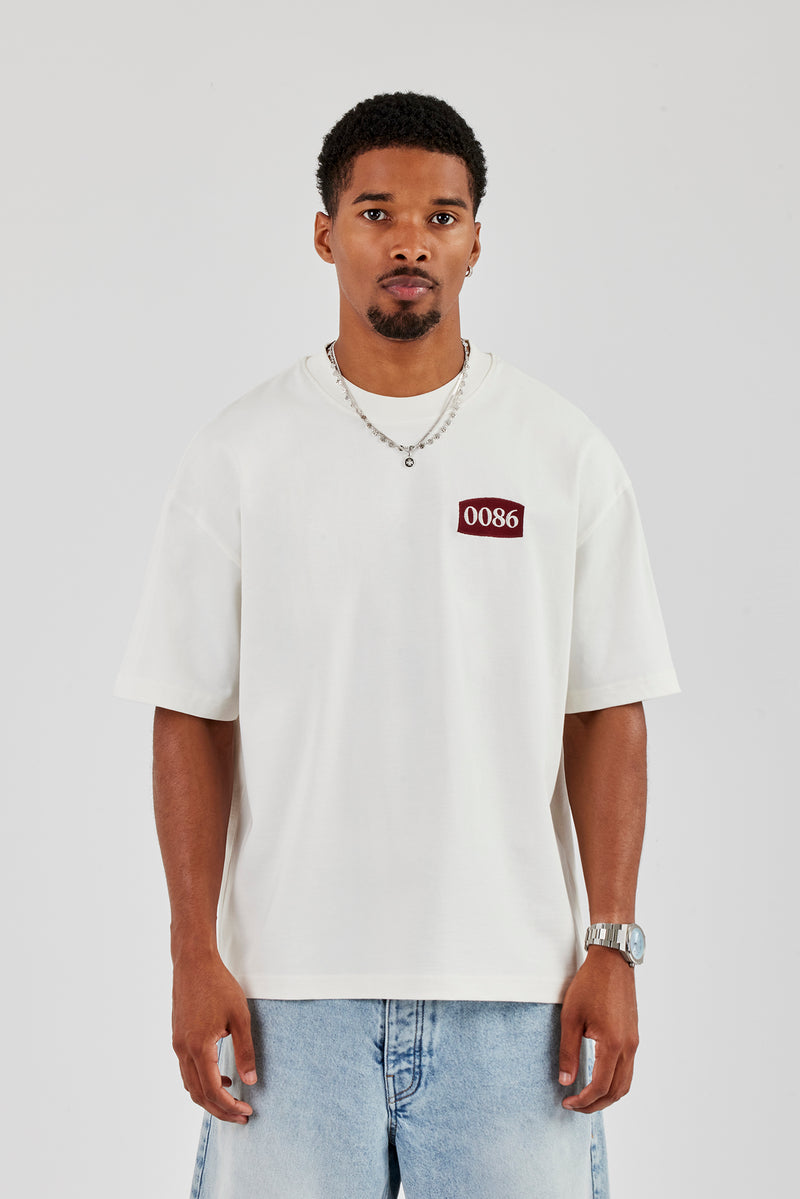 Cernucci Moto Tour T-Shirt - Off White