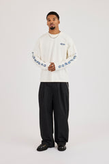 CN17 Cernucci Long Sleeve T-Shirt - Off White