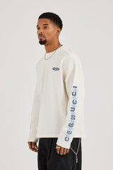 CN17 Cernucci Long Sleeve T-Shirt - Off White
