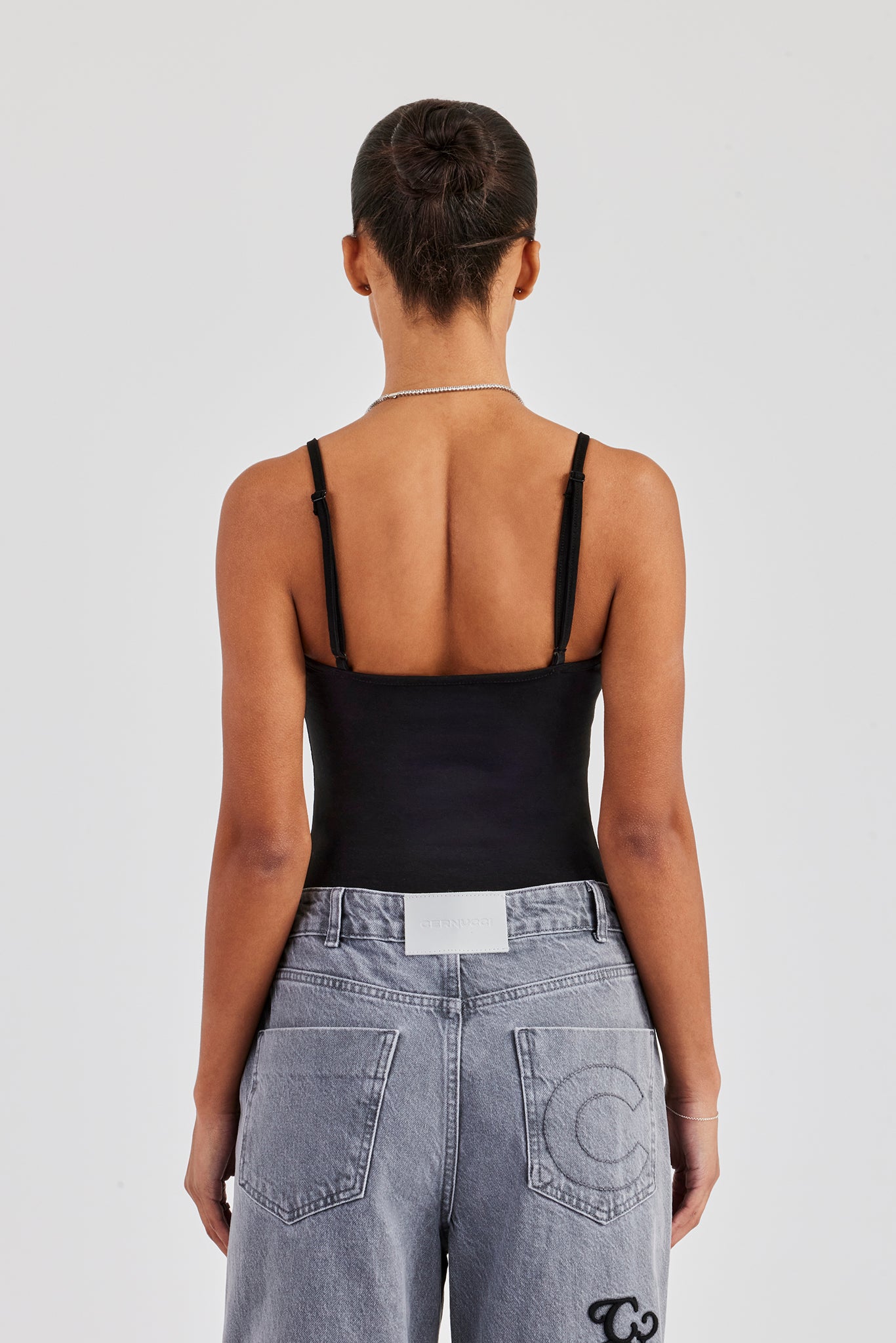 Cernucci Jersey Bodysuit - Black