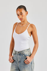 Cernucci Jersey-Bodysuit - Weiß