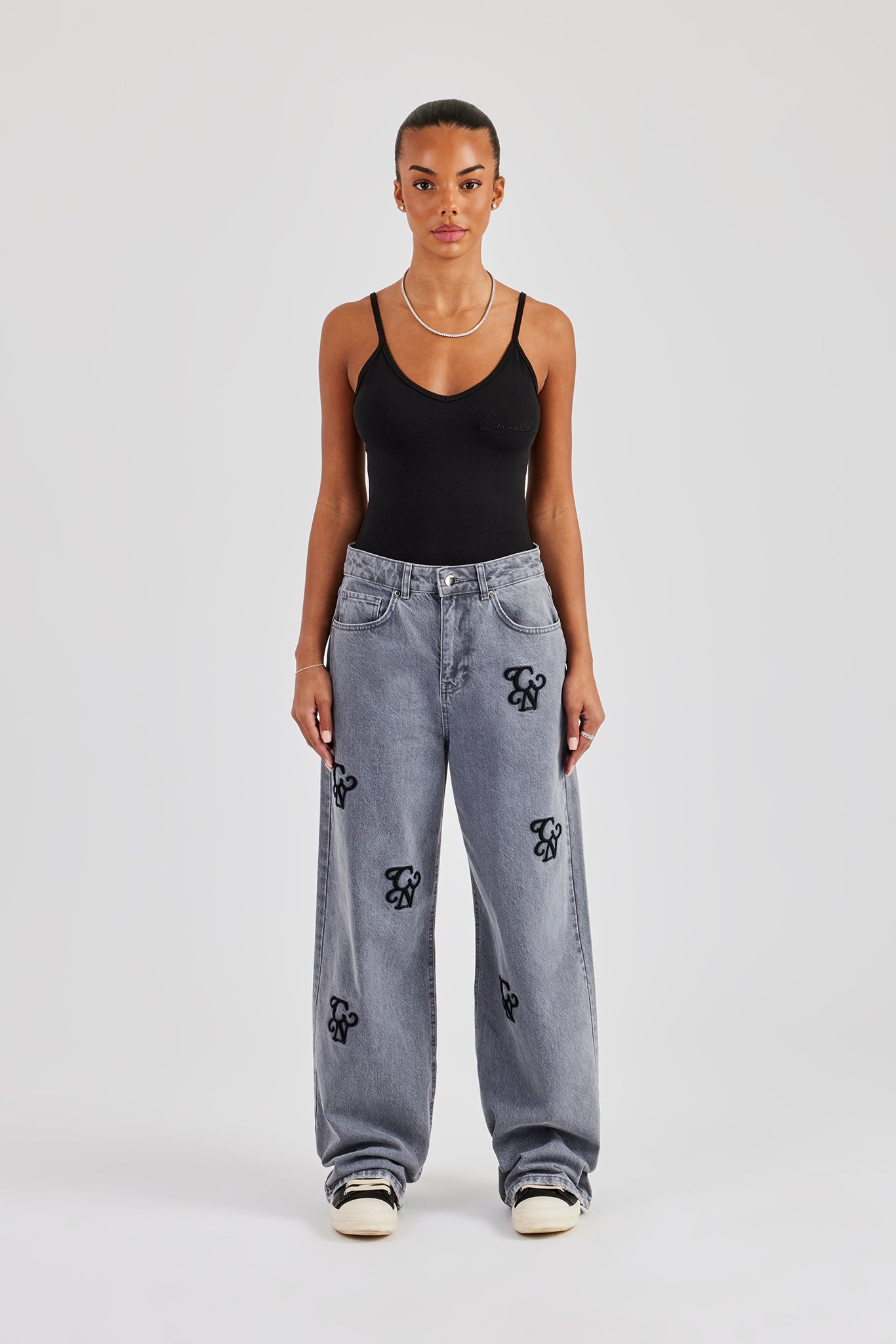 Cernucci Jersey Bodysuit - Black