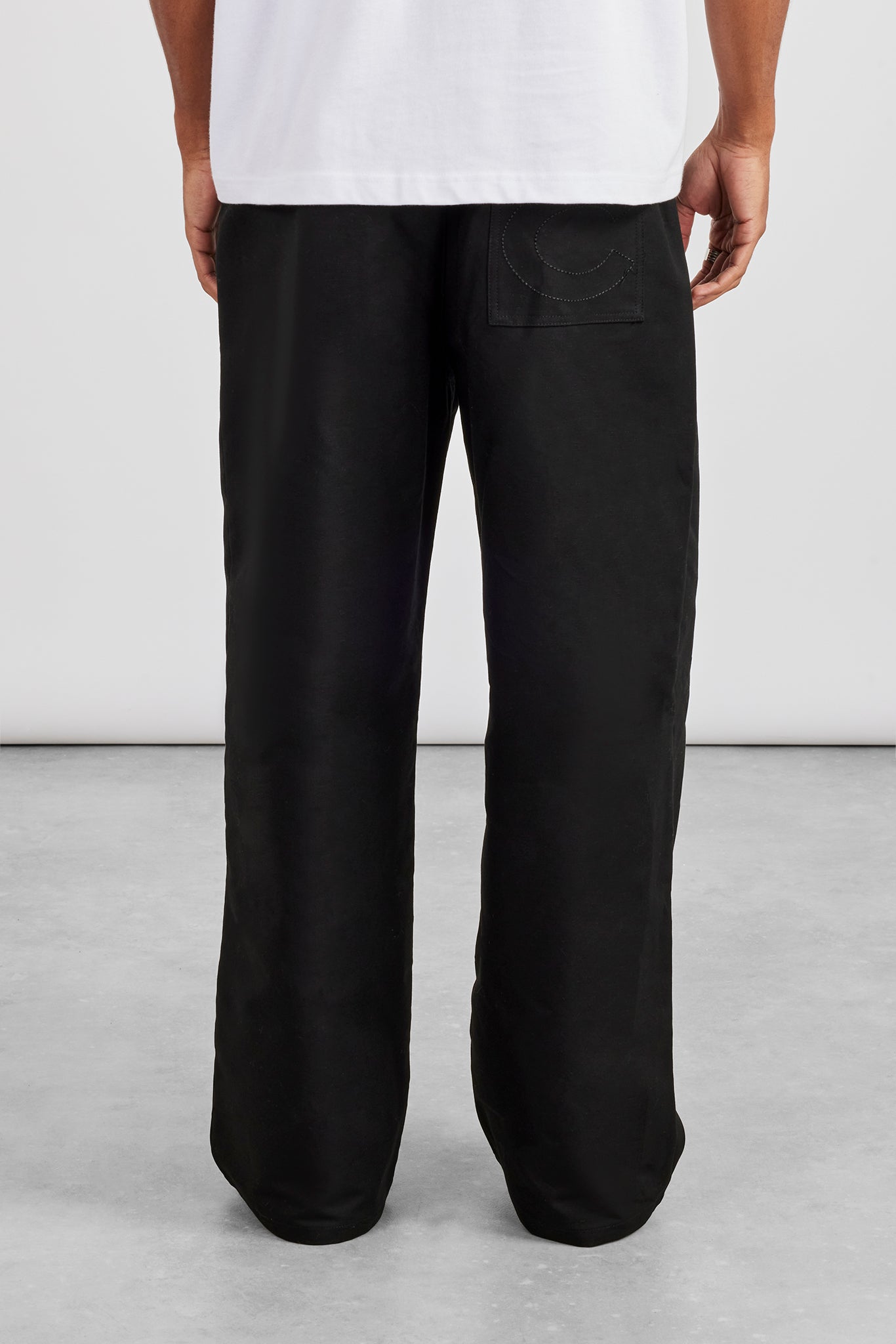 Twill Baggy Trouser - Black